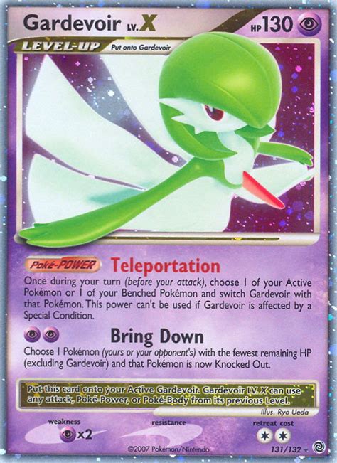 gardevoir lv x 131/132|Pokemon Gardevoir LV.X .